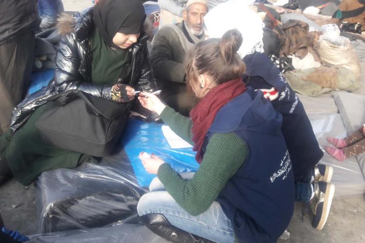 Syrian Family Planning Association gives medicines and counselling to women.