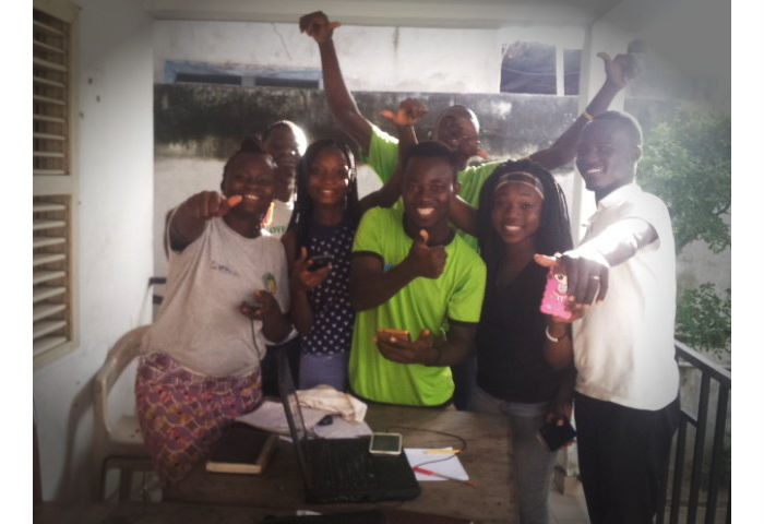 young people from MAJ Benin taking part to IPPF Twitter Chat 