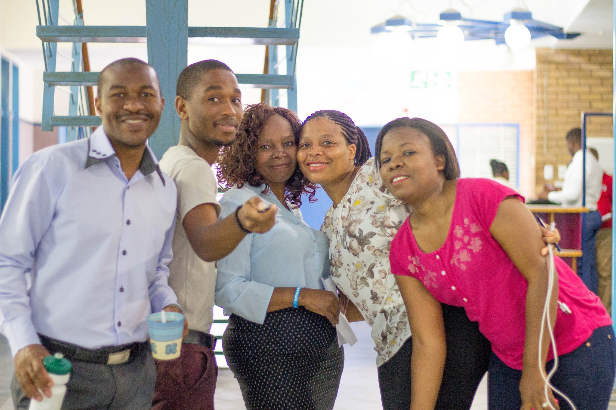 Young people in Swaziland during the visit on IPPF Director-General, T. Melesse