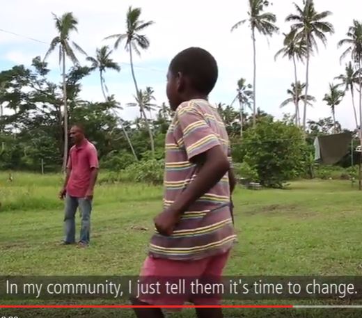 thumbnail from video -Ending gender-based violence in Fiji