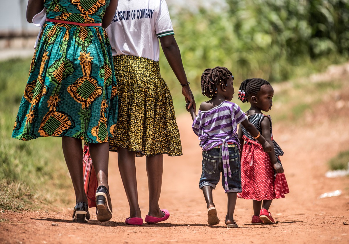 women and children in Gulu, Uganda, Credits: IPPF/Tommy Trenchard/2016