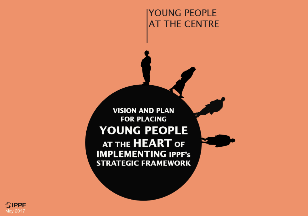 Young people at the centre - cover