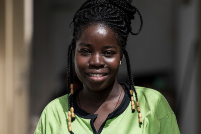 Régina, 22, youth volunteer 