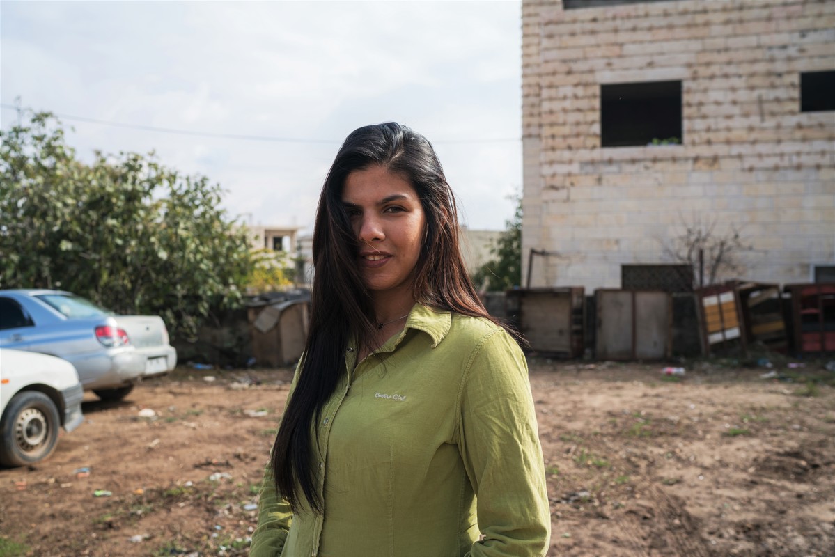 Amani is a 24 year old midwife and volunteer peer educator with the Palestinian Family Planning and Protection Agency.