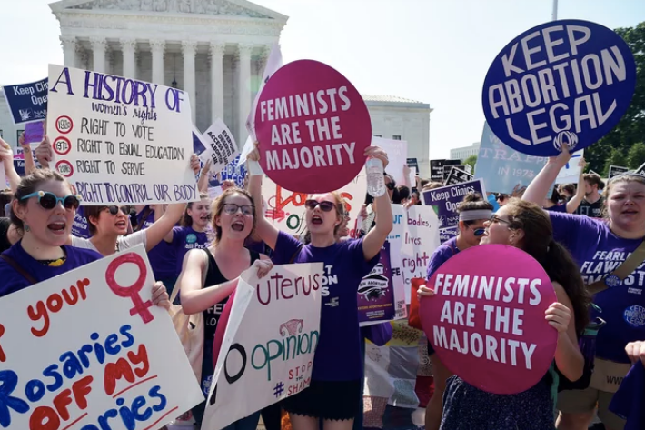 abortion rights protest