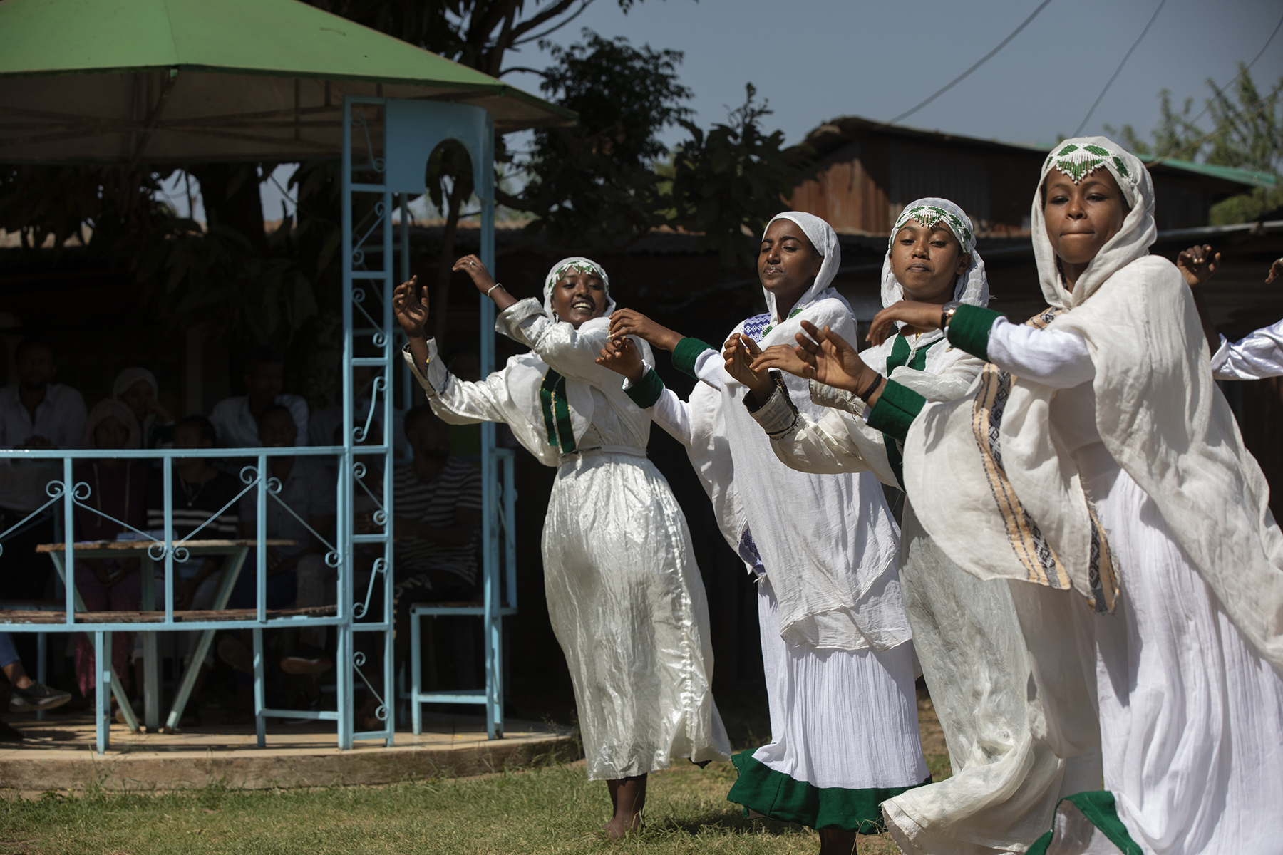 Youth dancers in Jimma, Ethiopia
