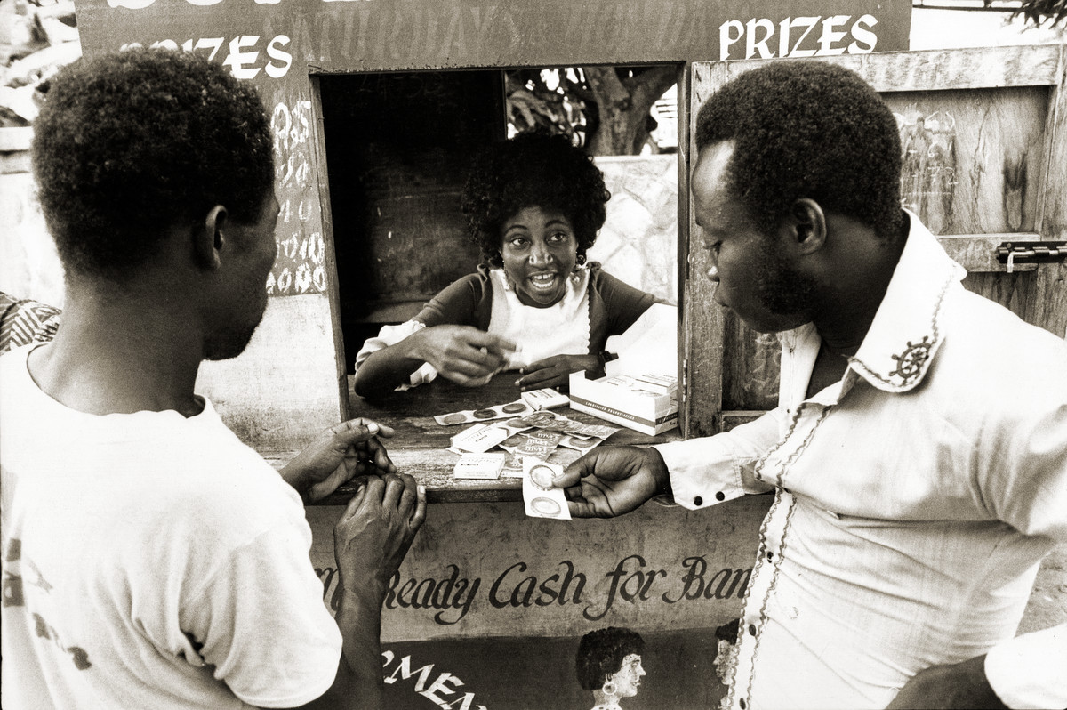 Healthcare worker Ghana 1976