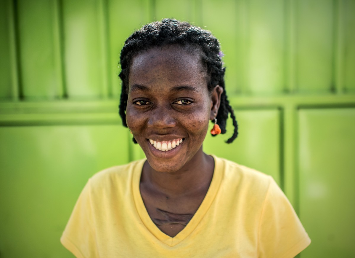 uganda - woman smiling