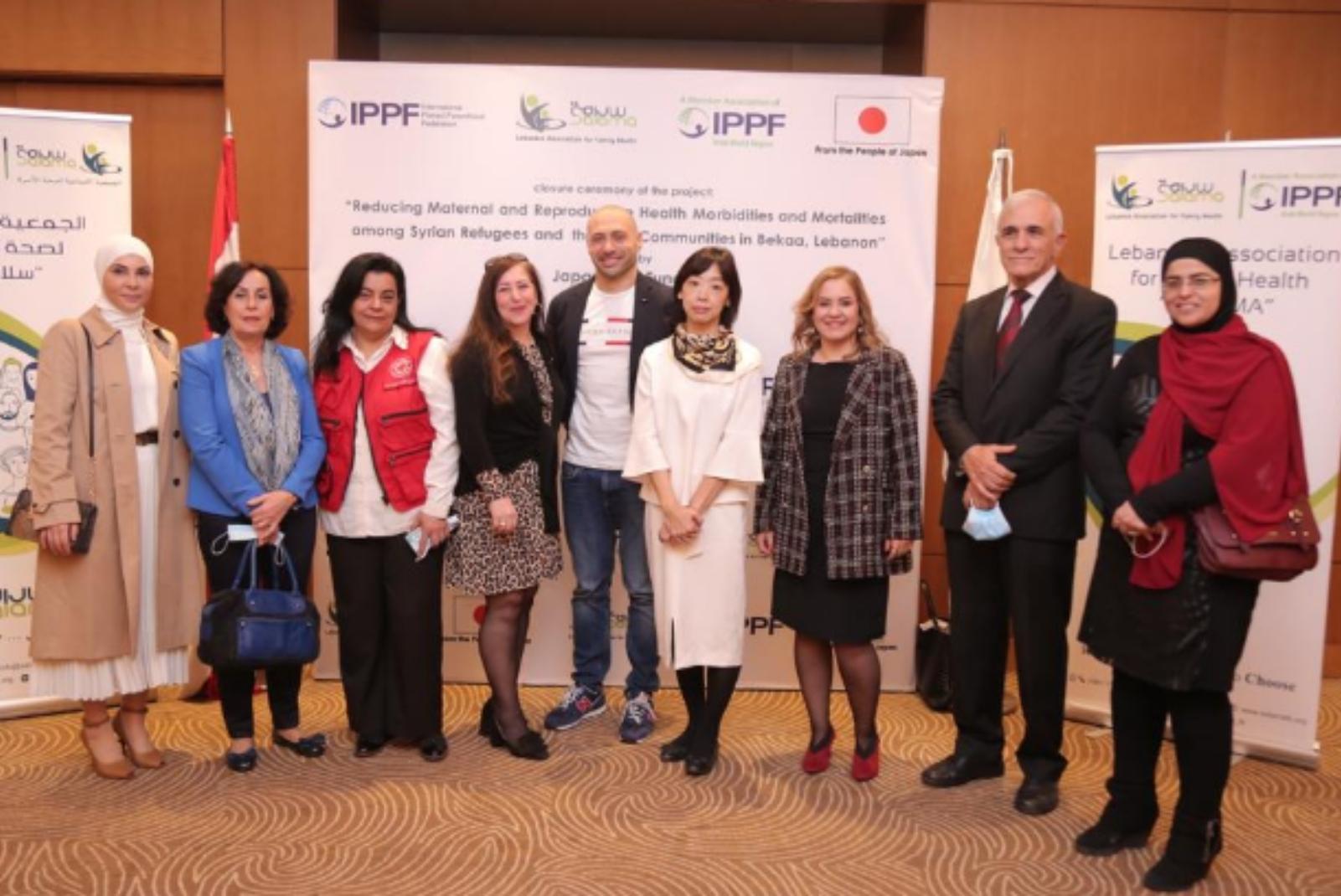 Attendees at the closing ceremony in Lebanon