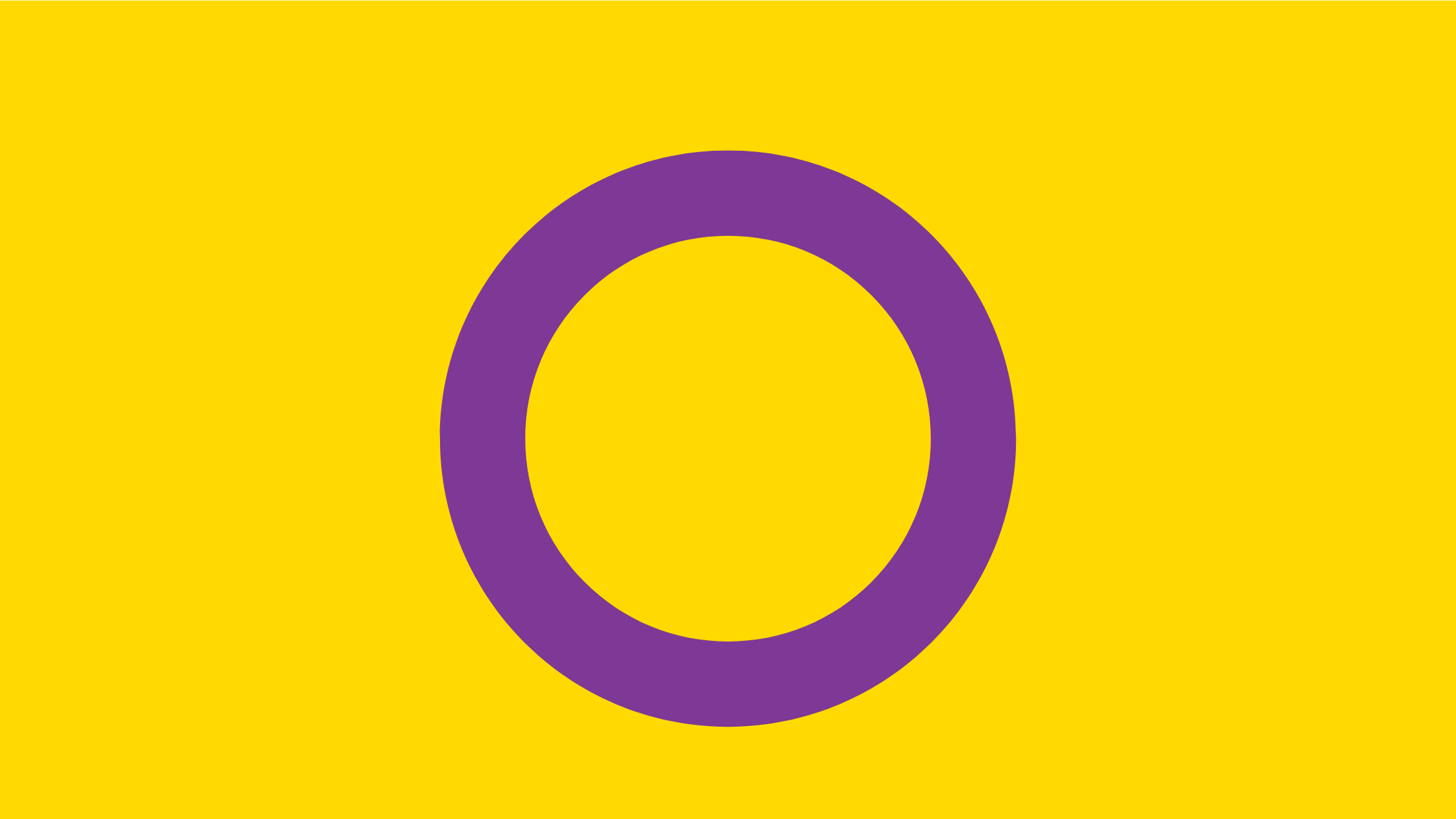 Intersex flag