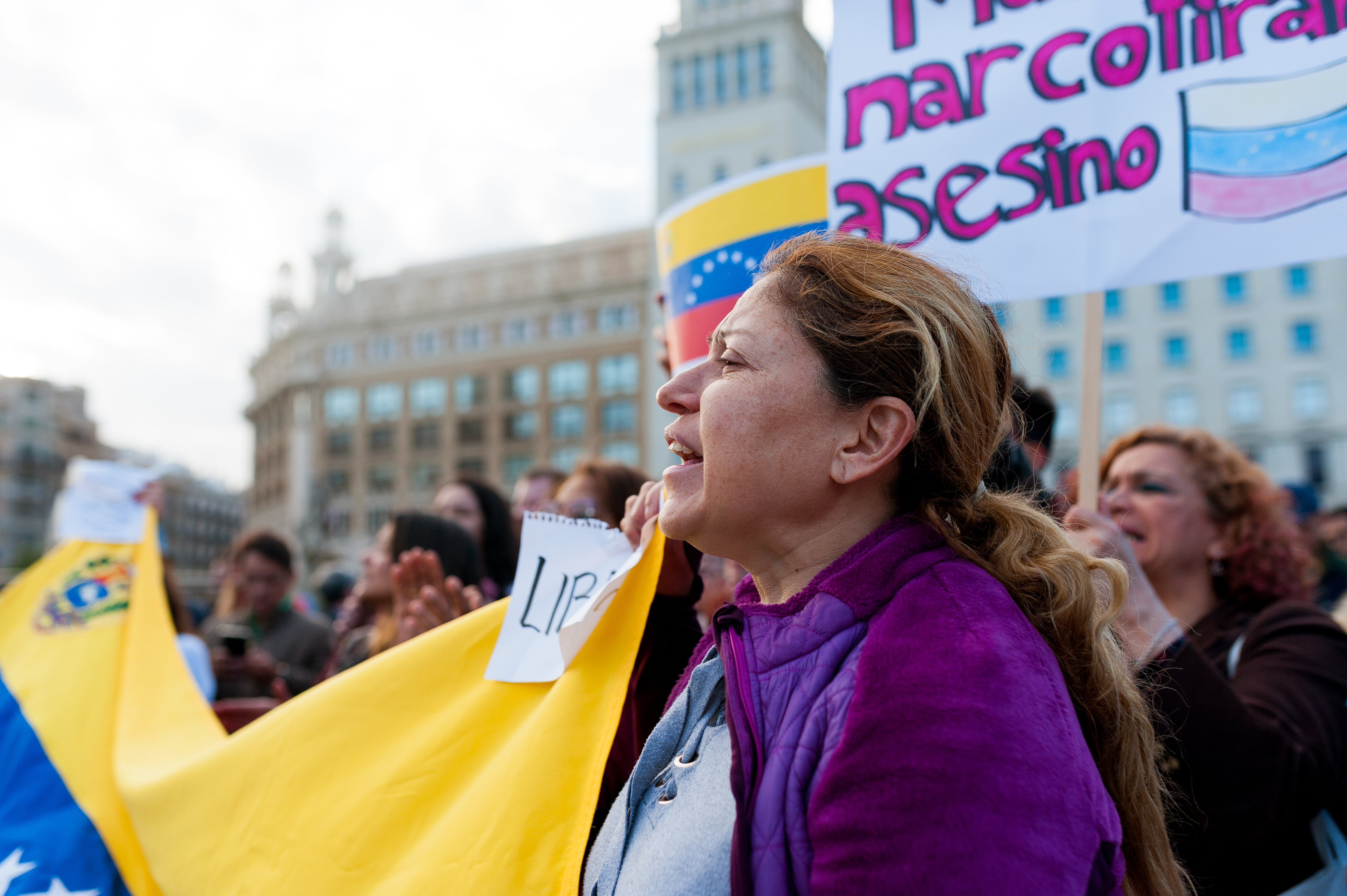 Women protests in Venezuela 