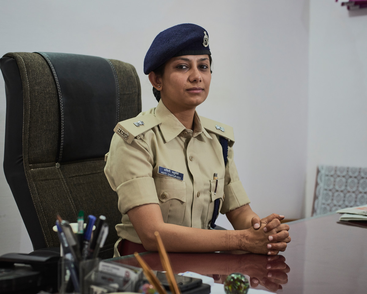 Aditi Chaturvedi, Superintendent of Indore District Jail, Madhya Pradesh, India