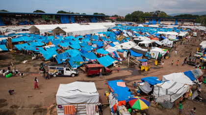 humanitarian camp