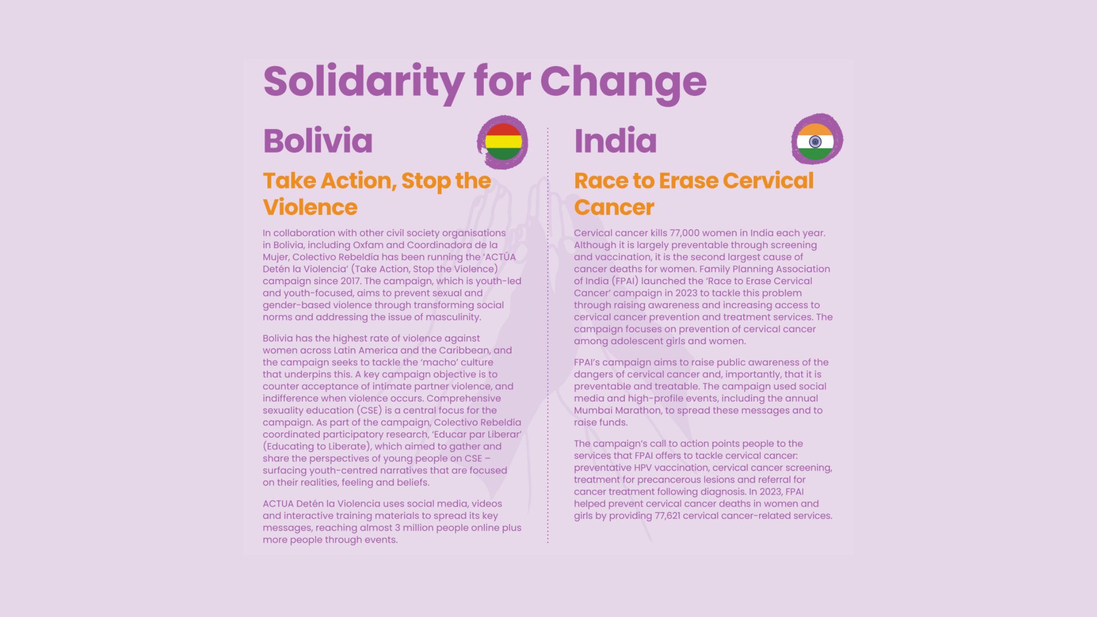 Solidarity for Change