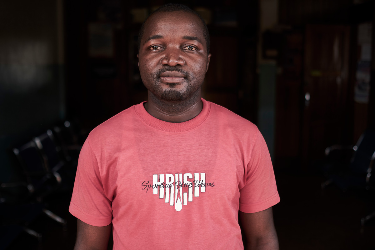 Peer educator Hervé Tchuigwa Djiya