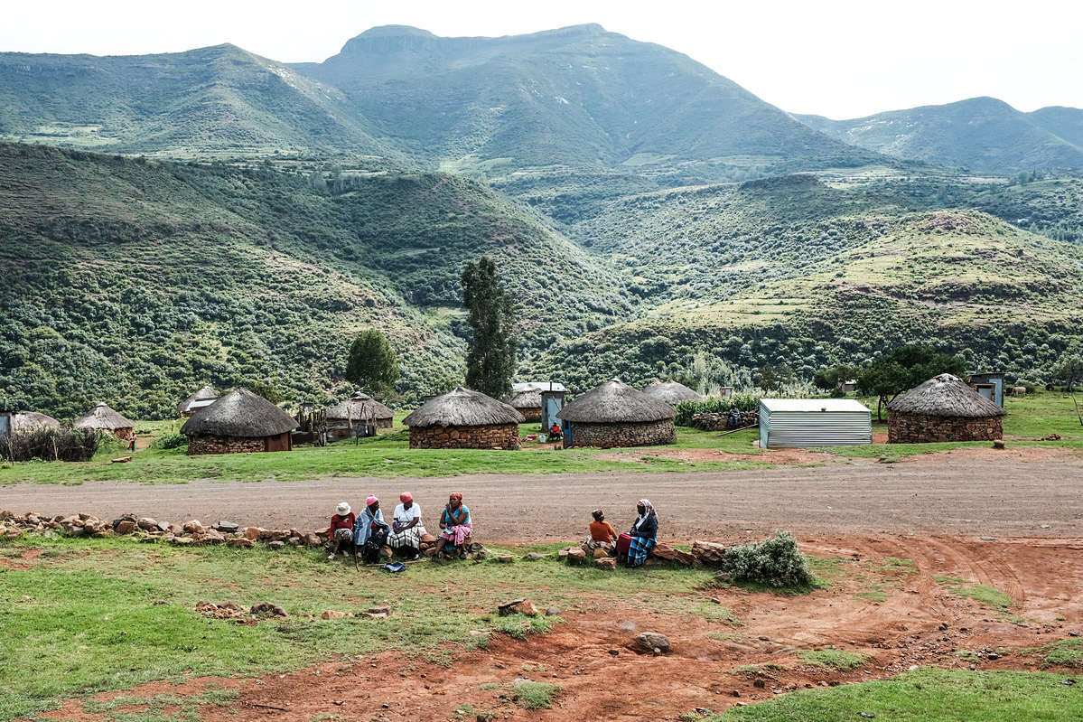 Lesotho rural community