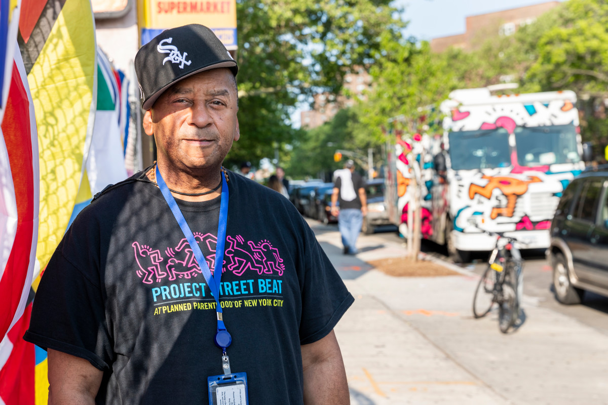 Eric Fairchild has worked for Planned Parenthood's Project Beat Street bus for 12 years