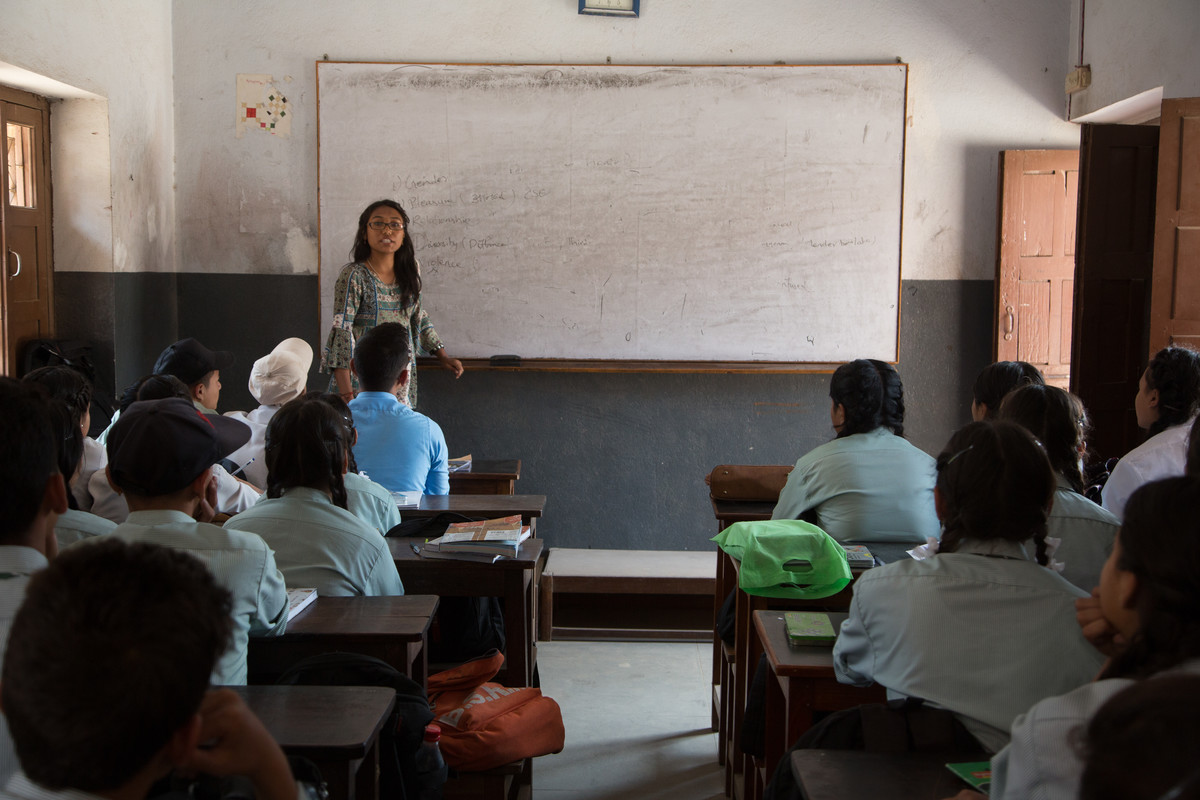 CSE class in Nepal