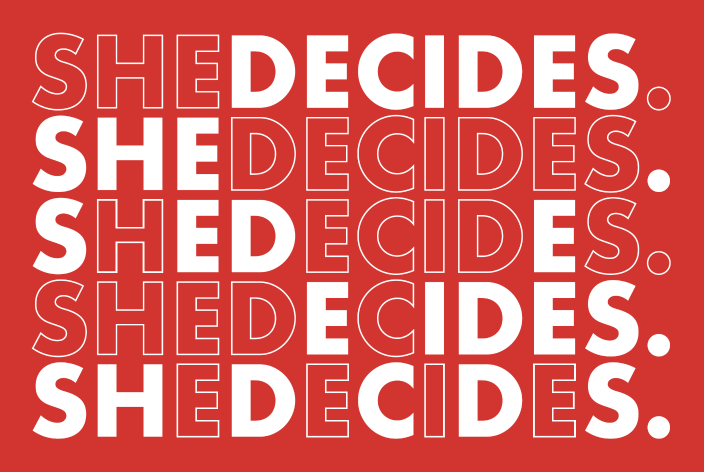 SheDecides logo