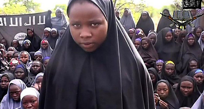 Chibok girls, Nigeria - Photo: Boko Haram
