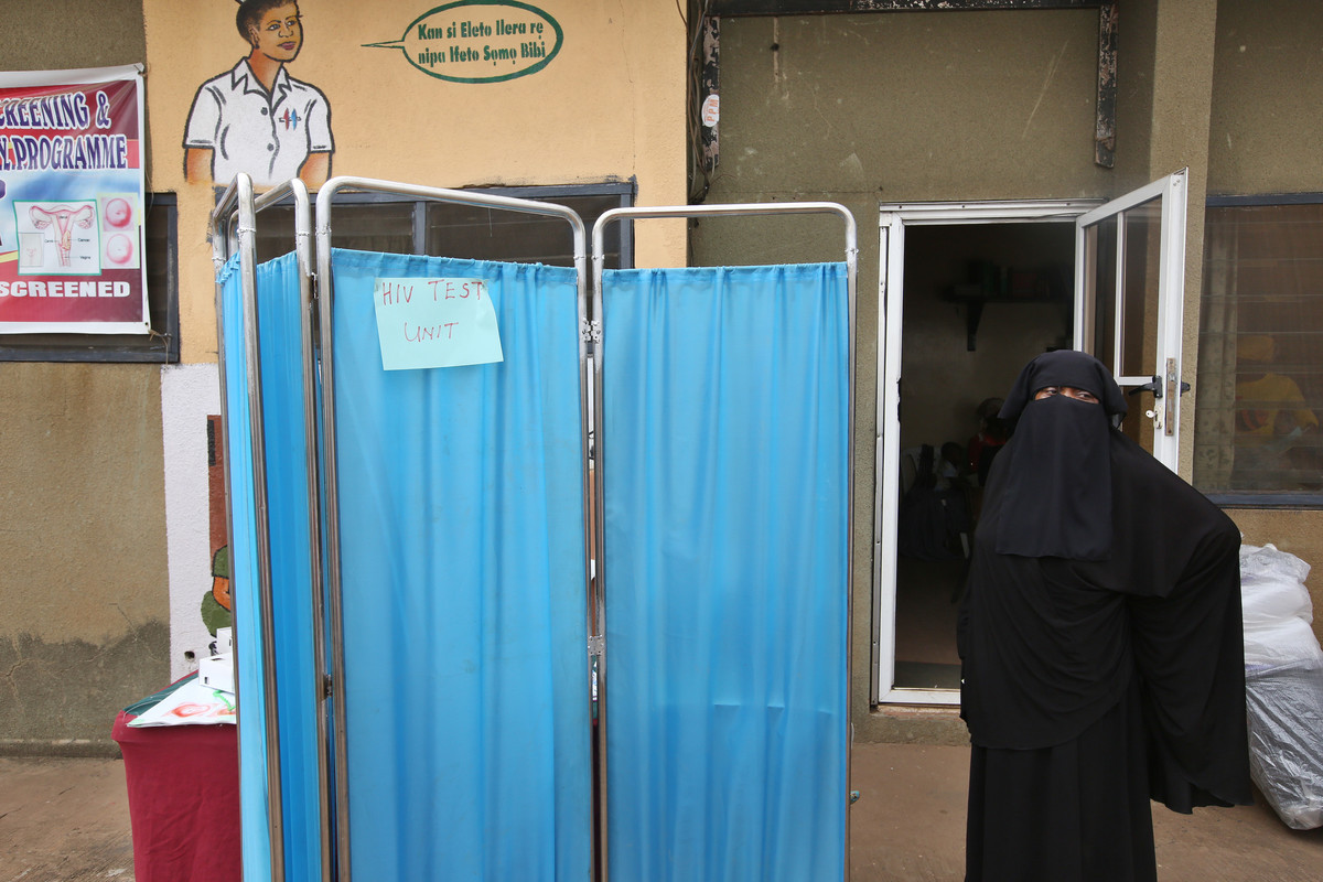 IPPF client receives cervical cancer screening