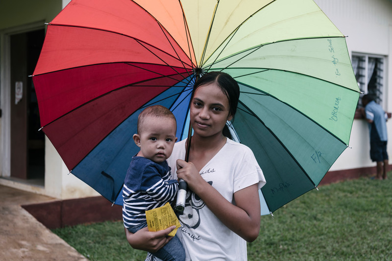 Travelling to communities affected by the cyclone, the teams provide life-saving reproductive health care and information. For some island communities this can be their first time accessing this type of health care.