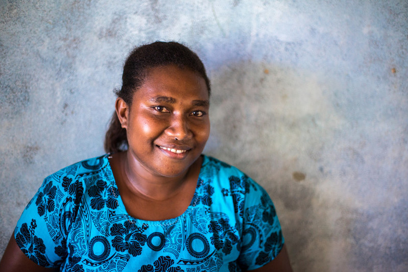 "After the eruption we slept in this church for those two nights. We were the last group to evacuate," says Donneth. "Island women are afraid to talk about family planning because we are shy. Some people have as many as ten children here, it’s too much. I always planned to have four kids myself. Women who have as many as ten tell me it was by mistake, they often use the ‘calendar’ method as their only form of contraception.” 