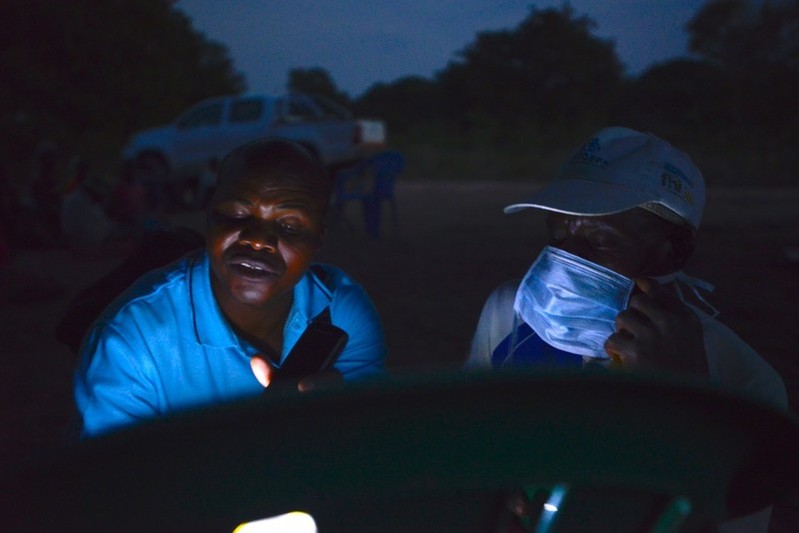 Amodefa staff work late into the evening in Nampula’s local communities. Maria Teresa de Fátima and her team have been testing for HIV and TB. “If the US cuts this off, it’s going to implode. This is finished, you can’t imagine what will happen. If we could bring Trump here to come and see this, if he could see the work we are doing, maybe he would change his mind.”