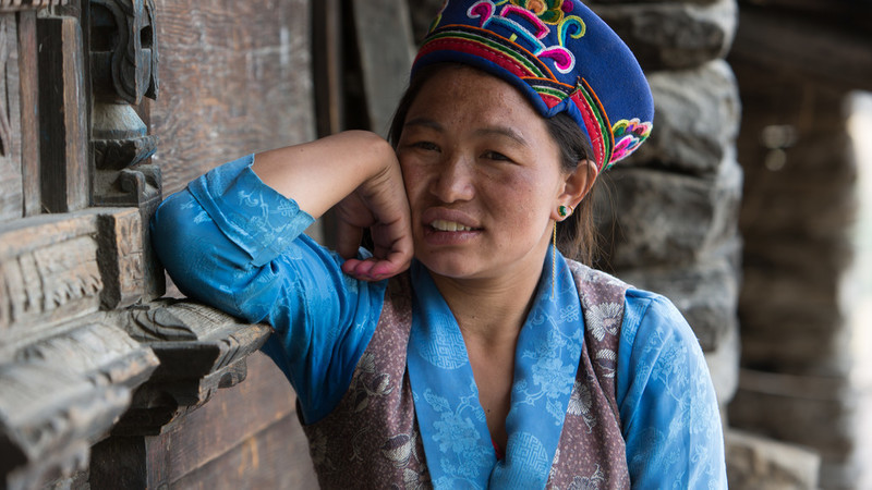 Pasang lives in Gatlang, high up in the mountains of northern Nepal, 15 km from the Tibetan border. “After the earthquake, there were so many problems. So many homes were destroyed. People are still living in temporary homes because they’re unable to rebuild their homes.”  Pregnant women fared particularly badly: “They were unable to access nutritious food or find a warm place. They really suffered.” 