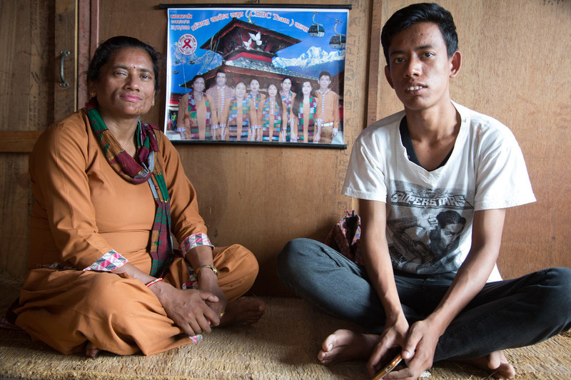 “After Lakshmi spoke to my teachers, they started to support me,” Milan says. “And after getting information about HIV, my school friends started to like me and share things with me.” Through Lakshmi's mentoring and encouragement, Milan went on to become a grade A student, leaving school with flying colours.  