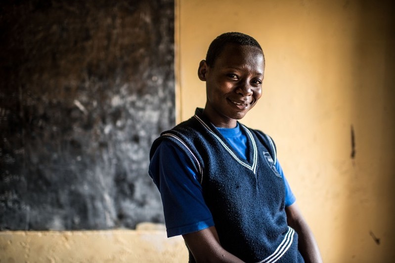 "As a peer counsellor I have benefited a lot. I have acquired information which I have used to keep myself safe in terms of unwanted pregnancies. In the past, I couldn’t manage to speak in public but now I can stand and talk freely." Mabel, is in her final year of O'Levels at a senior school in Kasana.