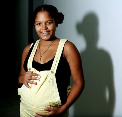 pregnant teenager