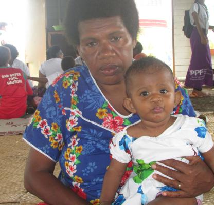 Anasimeci Marama, a 44-year-old mother, lost everything during the Cyclone Winston that hit Fiji two weeks ago. 