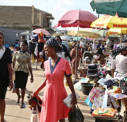 Nigerian marketplace