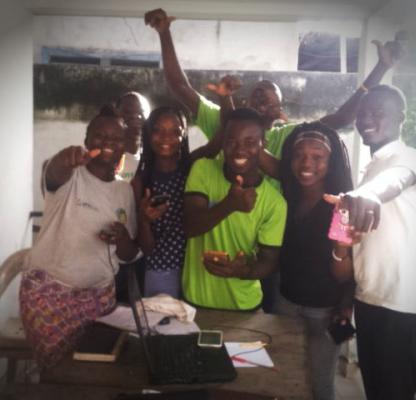 young people from MAJ Benin taking part to IPPF Twitter Chat 