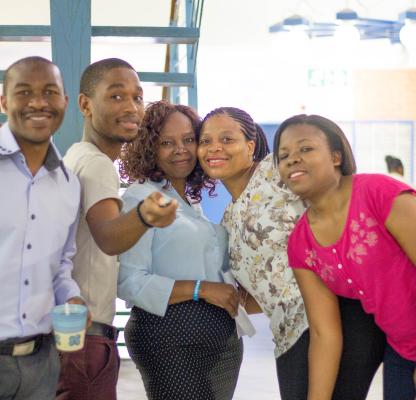 Young people in Swaziland during the visit on IPPF Director-General, T. Melesse