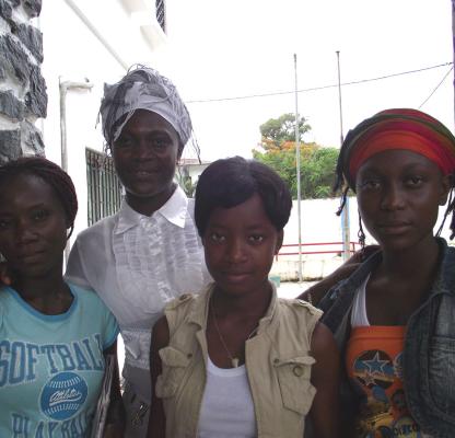 young girls in Liberia credits: IPPF