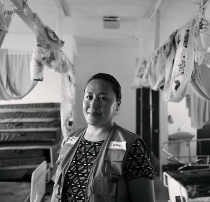 Katherine Mafi, TFHA at Eua Hospital.