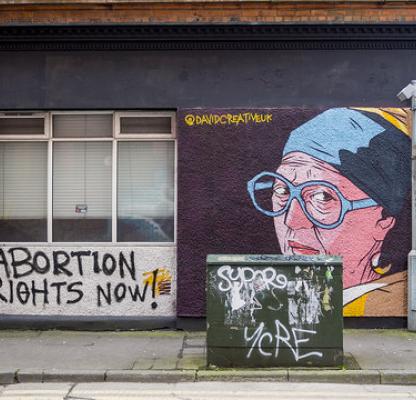 Mural in Belfast ©Rossographer