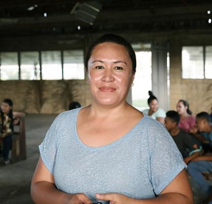Katherine Mafi, Programme Manager for TFHA, Tonga