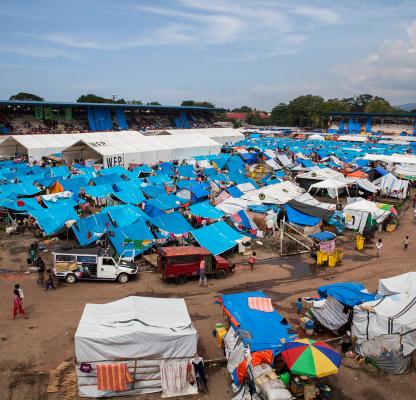 Humanitarian camp, Philippines