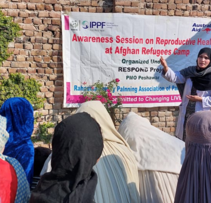 FPAP staff conducts an Awareness Raising Session on Reproductive Health 