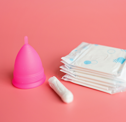pads/tampons/menstrual cup
