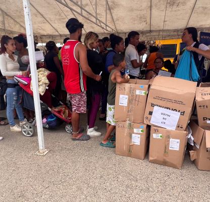 Mobile clinic run by Profamilia