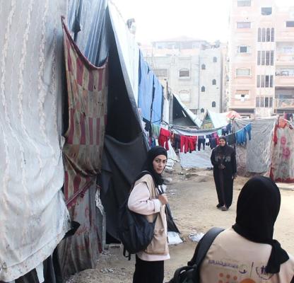 PFPPA team in Gaza