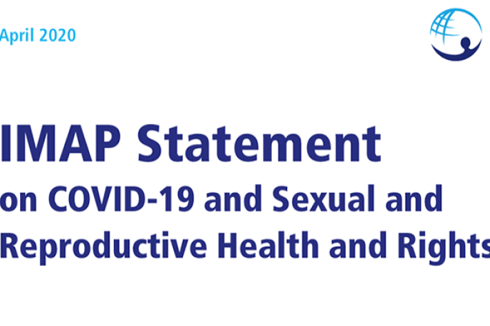 IMAP STATEMENT ON SRHR AND COVID19
