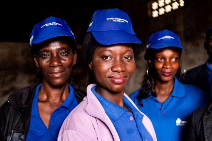 volunteers in Mozambique 