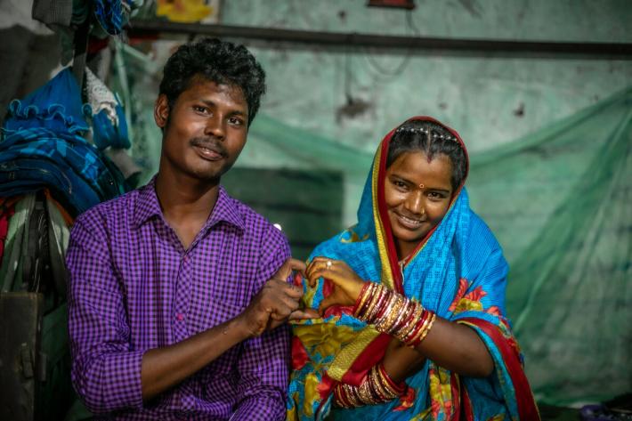 Couple in India