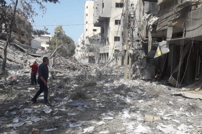 Gaza destruction