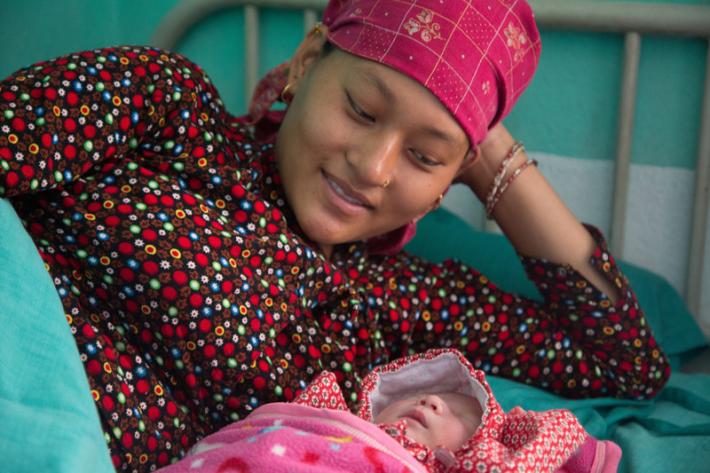 Nurses and midwives support women from the beginning of pregnancy to the months after birth: they are the frontline of the Nepali maternity system. 